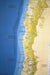 Mapa Físico de Chile actualizado 2022 - Lámina - Mappin