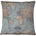 Cojin Mapa Mundi de 1847 - Mappin
