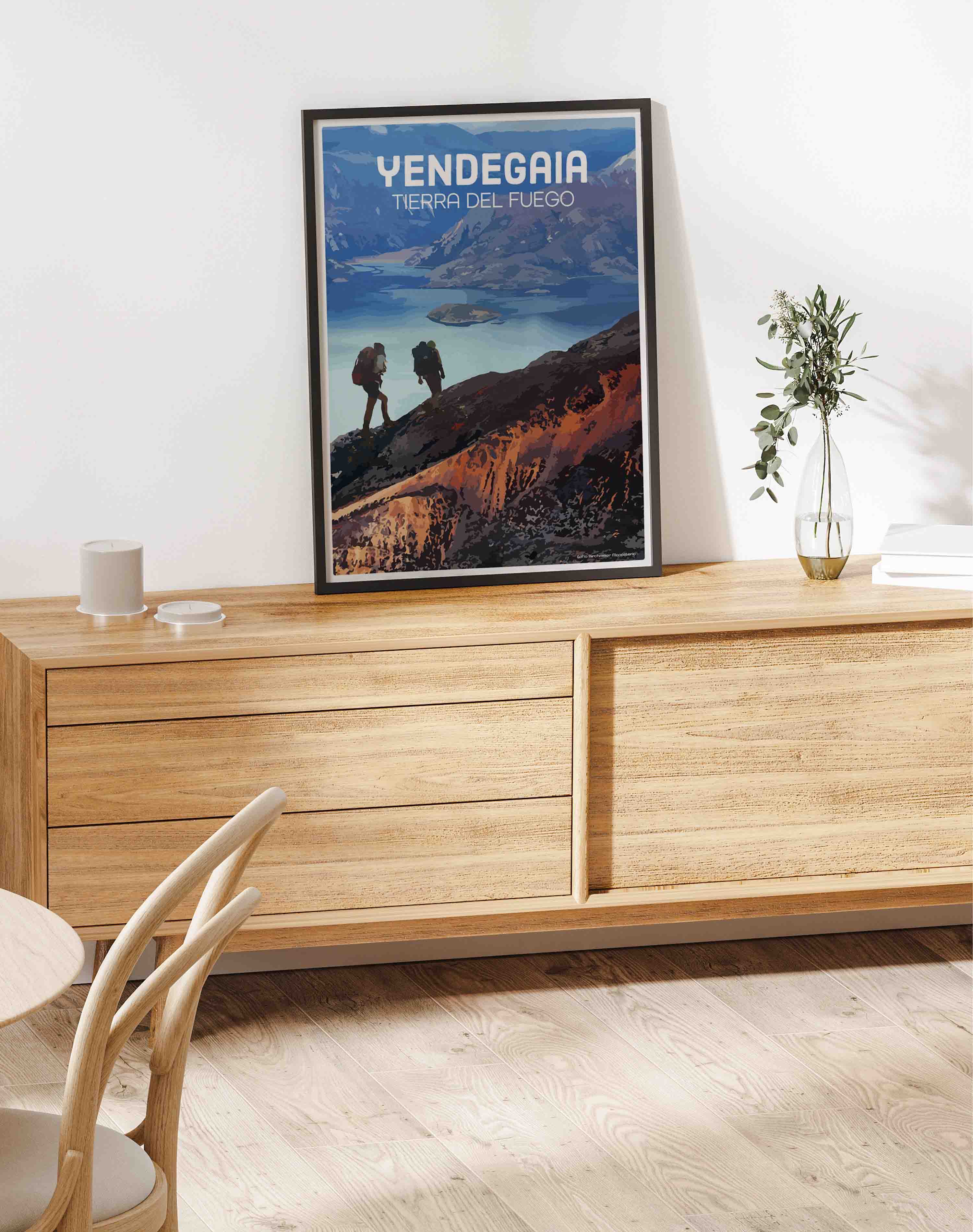 Poster Yendegaia - Enmarcado