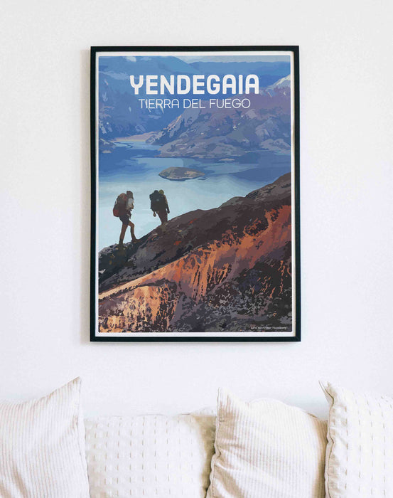 Poster Yendegaia - Lámina - Mappin