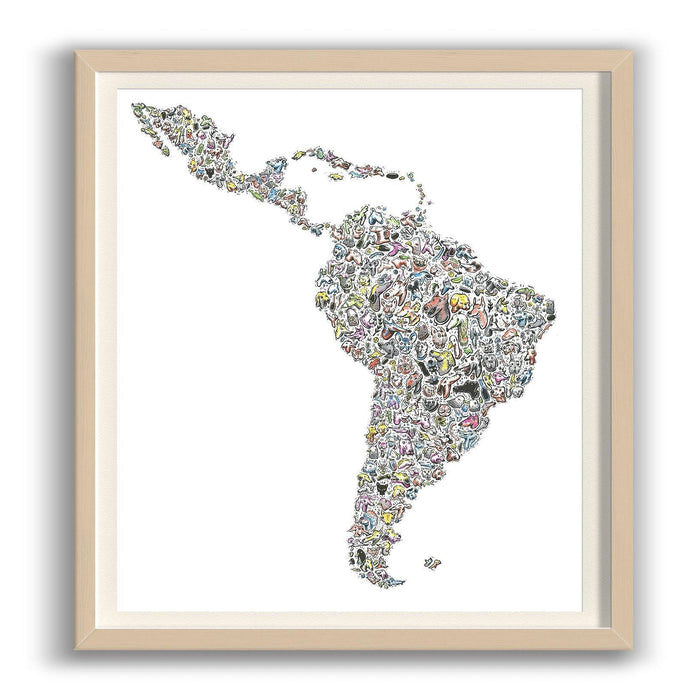 Fauna Urbana Latinoamericana - Enmarcado - Mappin