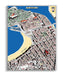 Mapa de San Sebastián (Donostia) España - Lámina - Mappin