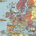 Mapa Mundi ilustrado de 1931 - Enmarcado - Mappin