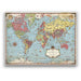 Mapa Mundi ilustrado de 1931 - Lámina - Mappin