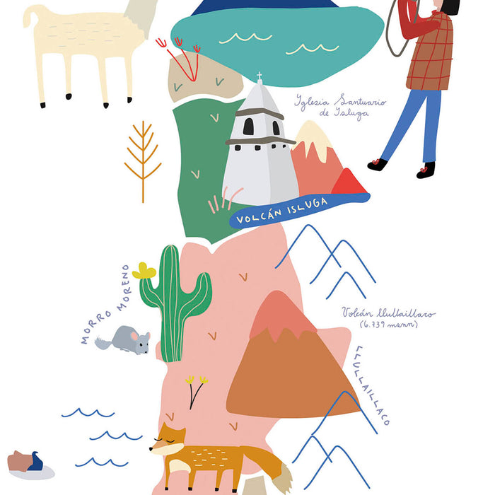 National Parks of Chile - Print
