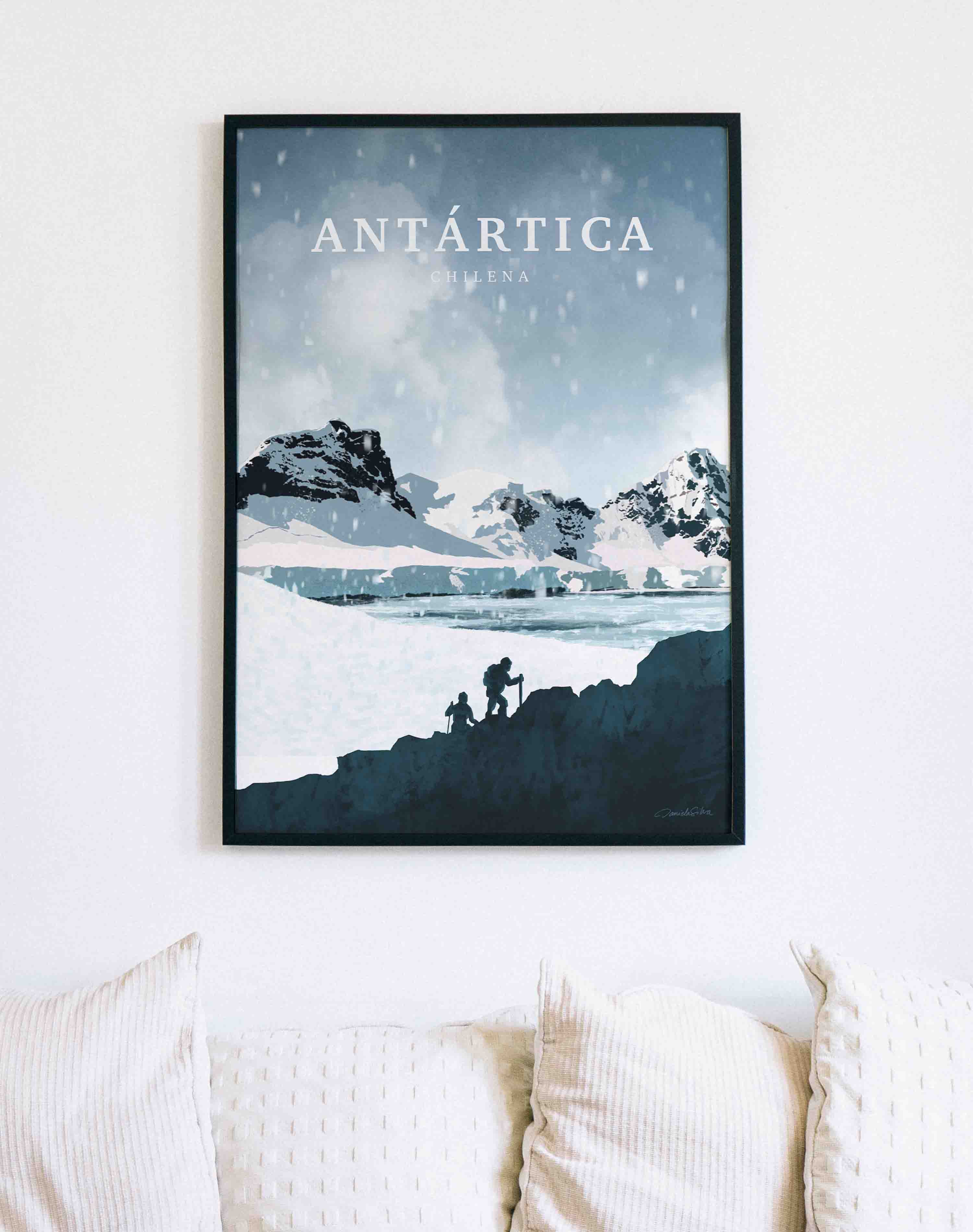 Poster Antártica Trekking - Lámina