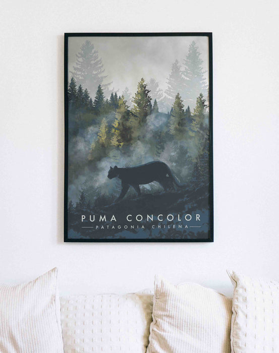 Poster Puma Concolor - Lámina - Mappin