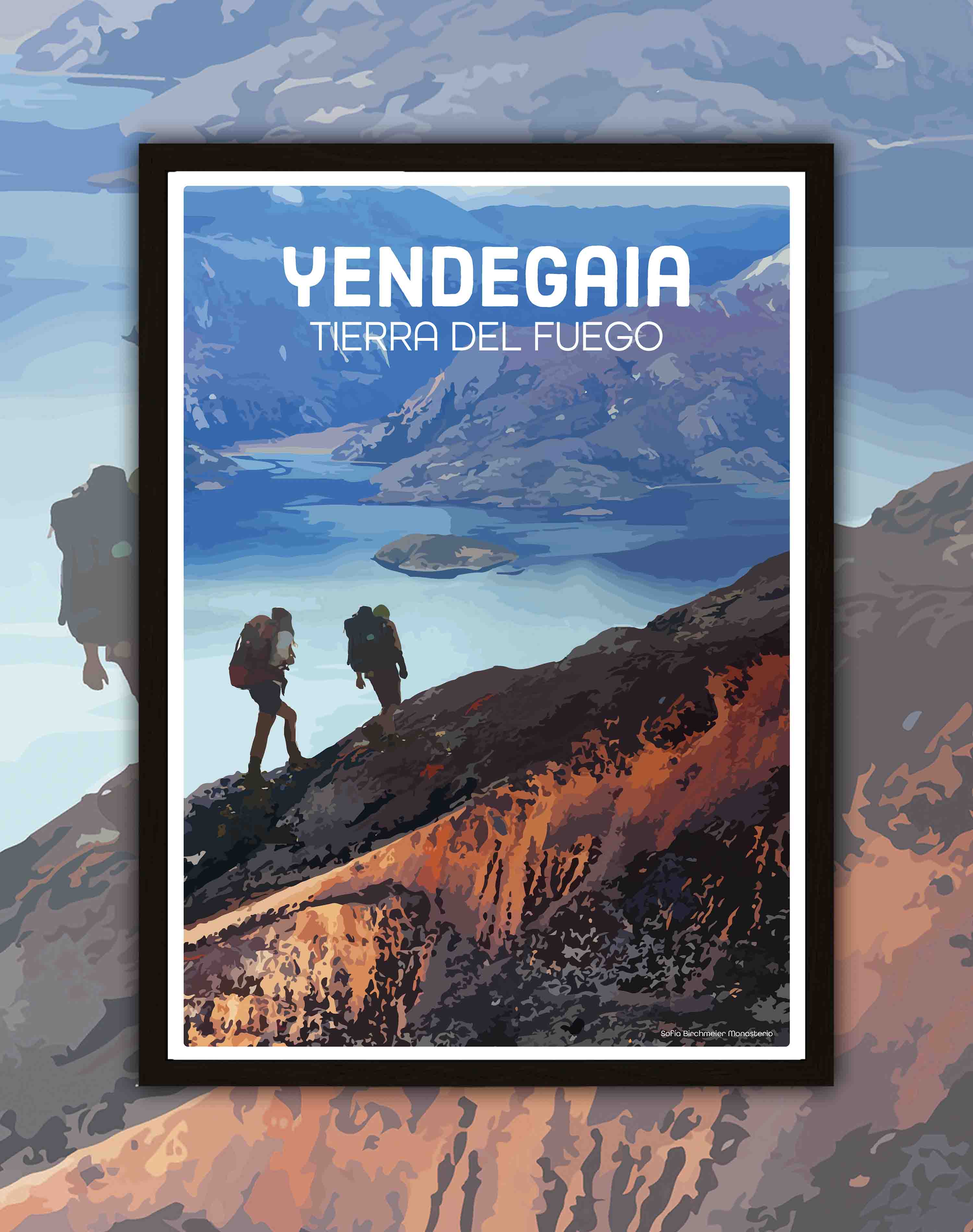 Poster Yendegaia - Enmarcado