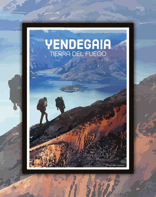 Poster Yendegaia - Enmarcado - Mappin